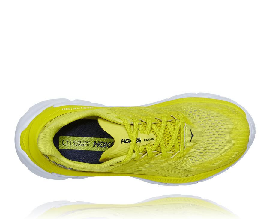 Tenis Hoka One One Feminino Fluorescente - Clifton Edge - 954-OJPTHD